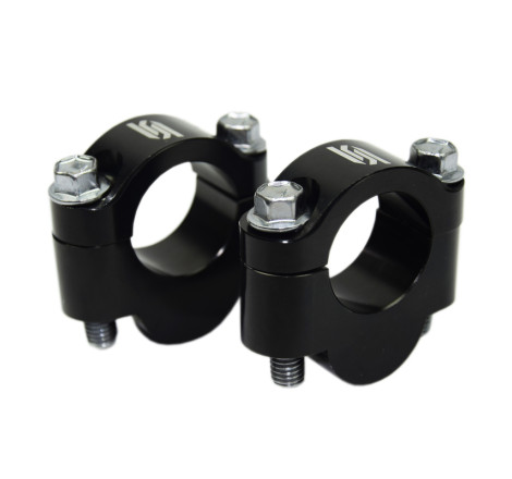 Rehausse SCAR +20mm pour guidon Ø22,2mm noir