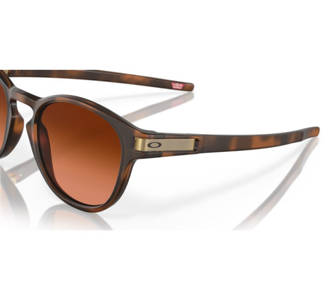 Lunettes de soleil OAKLEY Latch Verres Prizm Brown Gradient - Monture Matte Brown Tortoise