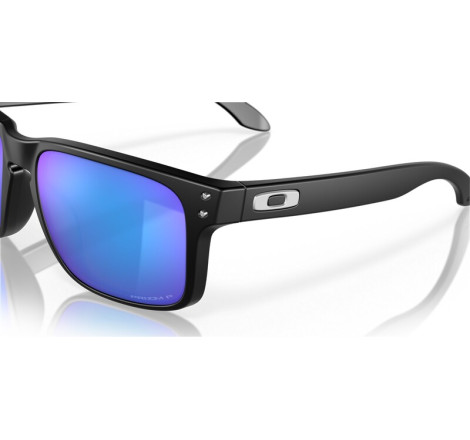 Lunettes de soleil OAKLEY Holbrook Verres Prizm Sapphire Polarized - Monture Matte Black