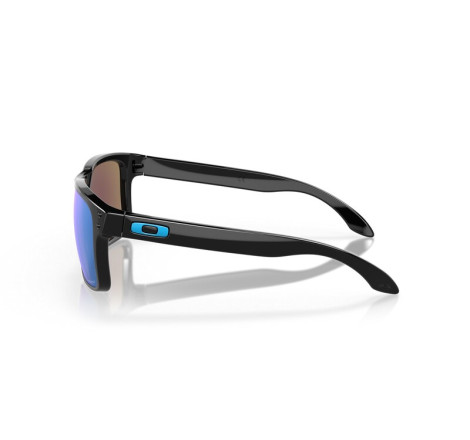Lunettes de soleil OAKLEY Holbrook Verres Prizm Sapphire - Monture Polished Black