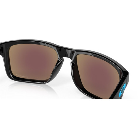 Lunettes de soleil OAKLEY Holbrook Verres Prizm Sapphire - Monture Polished Black