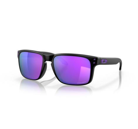 Lunettes de soleil OAKLEY Holbrook Verres Prizm Violet - Monture Matte Black