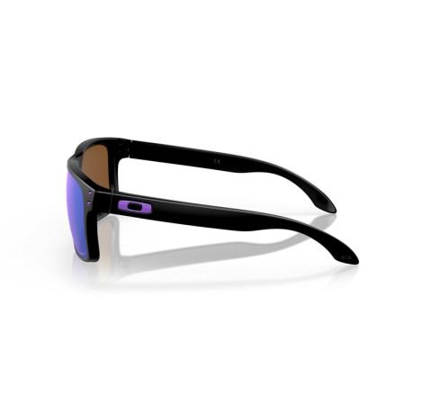 Lunettes de soleil OAKLEY Holbrook Verres Prizm Violet - Monture Matte Black
