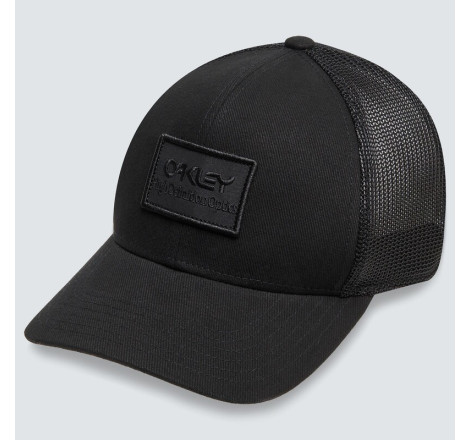 Casquette OAKLEY B1B HDO patch trucker - Noir