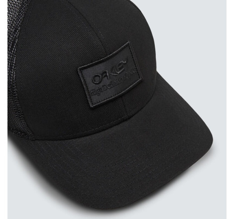 Casquette OAKLEY B1B HDO patch trucker - Noir