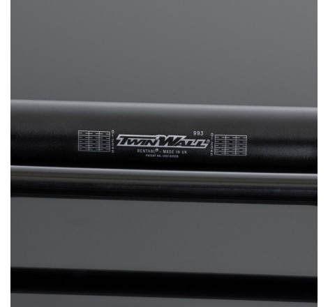 Guidon RENTHAL Twinwall 993 noir