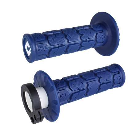 Revêtements de poignée ODI MX V2 Rogue bleu foncé