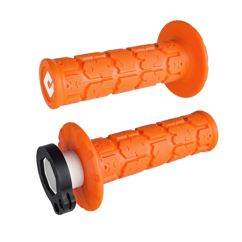Revêtements de poignée ODI MX V2 Rogue orange