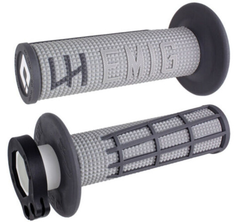 Revêtements de poignées ODI EMIG 2.0 V2 Lock-On gris