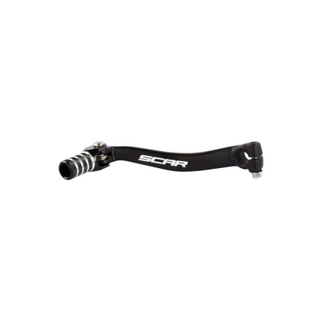 Sélecteur de vitesse SCAR noir mat/embout bleu 450 KX-F 2009 à 2015