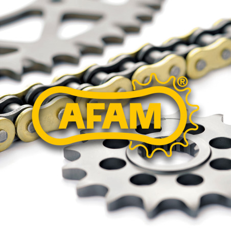 Kit chaîne AFAM 520MX6 13/49 renforcée - Couronne ultra-light 250/450 CRF