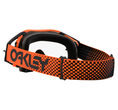 Masque OAKLEY Airbrake MX Moto Orange B1B – écran clair