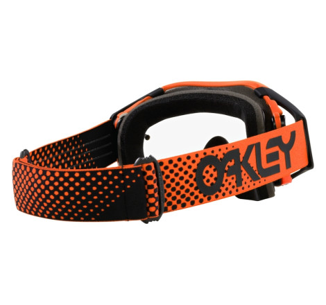 Masque OAKLEY Airbrake MX Moto Orange B1B – écran clair