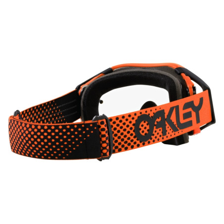 Masque OAKLEY Airbrake MX Moto Orange B1B – écran clair