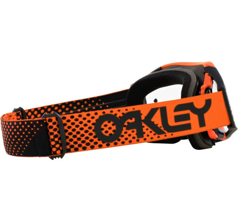 Masque OAKLEY Airbrake MX Moto Orange B1B – écran clair