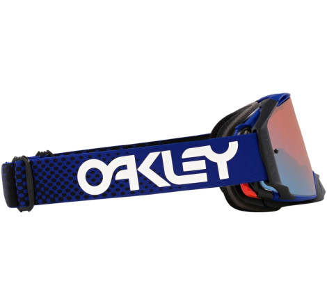 Masque OAKLEY Airbrake MX Moto Blue B1B – Écran Prizm™ MX Sapphire