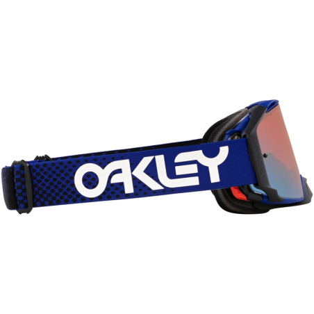 Masque OAKLEY Airbrake MX Moto Blue B1B – Écran Prizm™ MX Sapphire