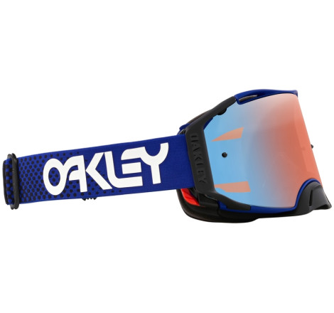 Masque OAKLEY Airbrake MX Moto Blue B1B – Écran Prizm™ MX Sapphire