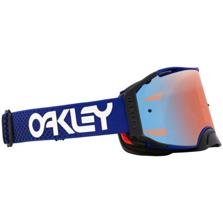 Masque OAKLEY Airbrake MX Moto Blue B1B – Écran Prizm™ MX Sapphire