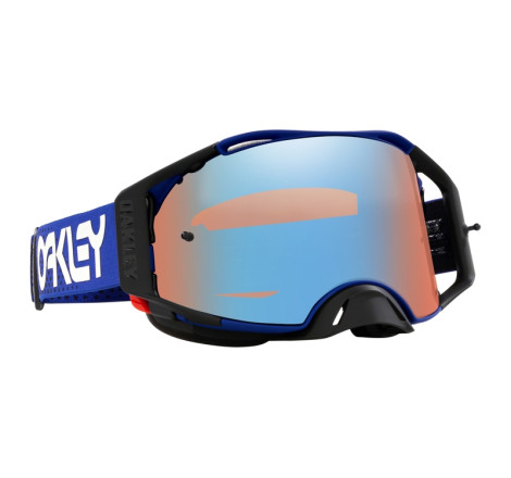 Masque OAKLEY Airbrake MX Moto Blue B1B – Écran Prizm™ MX Sapphire