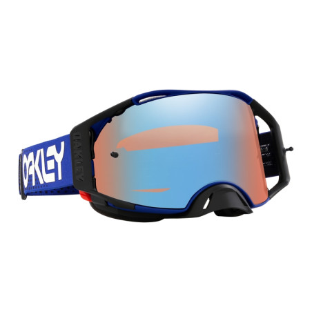 Masque OAKLEY Airbrake MX Moto Blue B1B – Écran Prizm™ MX Sapphire