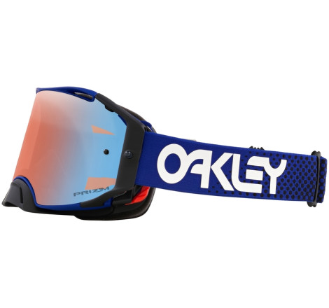 Masque OAKLEY Airbrake MX Moto Blue B1B – Écran Prizm™ MX Sapphire