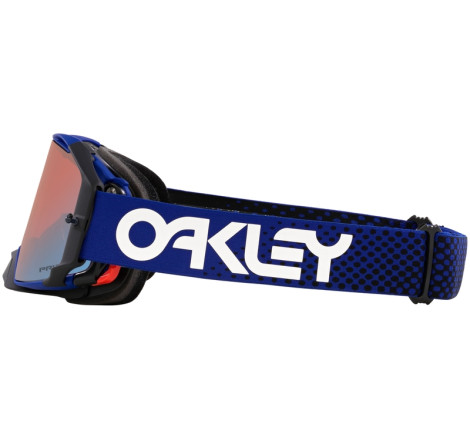 Masque OAKLEY Airbrake MX Moto Blue B1B – Écran Prizm™ MX Sapphire