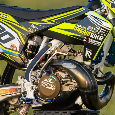 Couvercle de carter d'embrayage BOYESEN Factory Racing CC-11M 125 KX 1994 à 2002