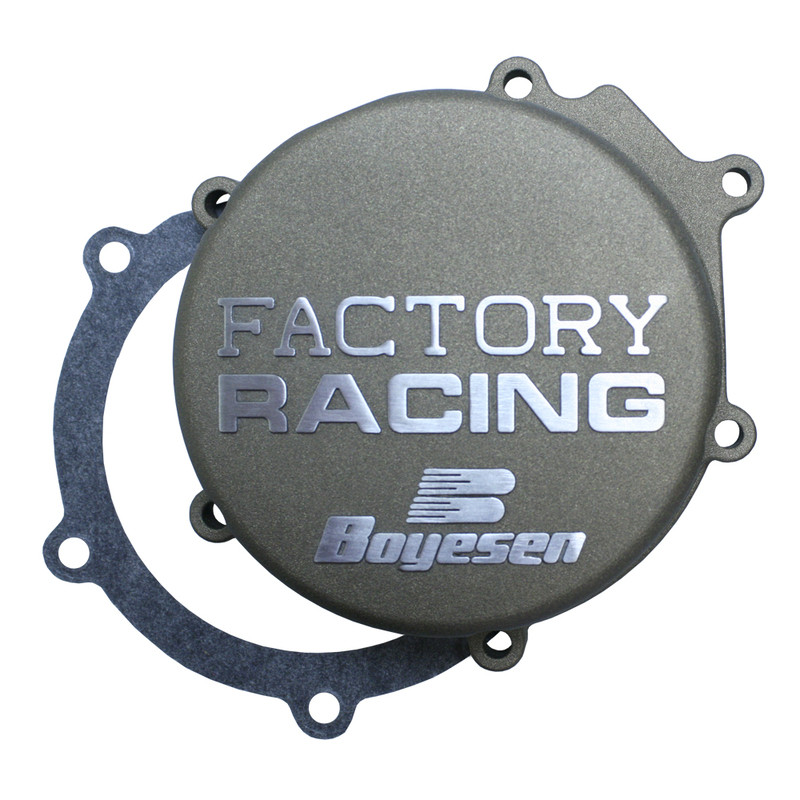 Couvercle de carter d'embrayage BOYESEN Factory Racing SC-12M 250 KX 1994 à 2004