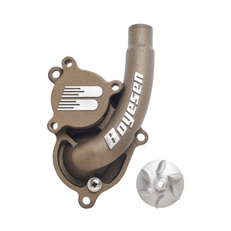 Couvercle de pompe à eau + turbine BOYESEN SuperCooler WPK-12M 250 KX 1994 à 2004