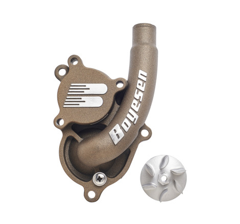 Couvercle de pompe à eau + turbine BOYESEN SuperCooler WPK-12M 250 KX 1994 à 2004