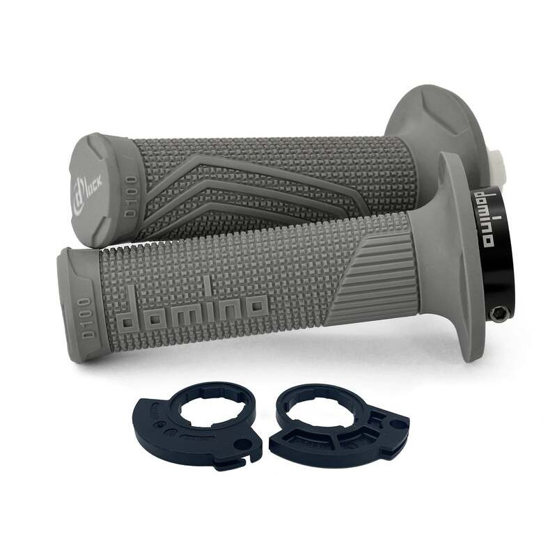 Revêtements Domino D-Lock grips bague monocâble 116mm gris