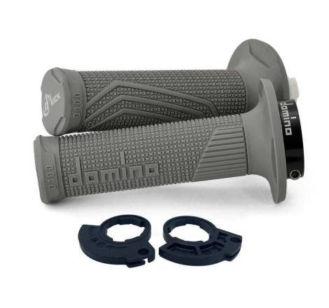Revêtements Domino D-Lock grips bague monocâble 116mm gris