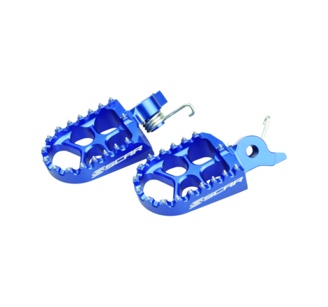 Repose-pieds SCAR Evo - bleu 450 YZ-F 2023 à 2025