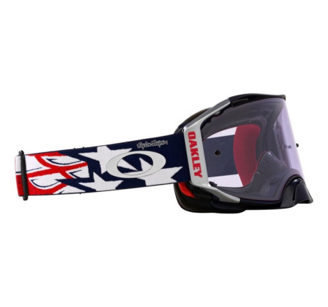 Masque OAKLEY Airbrake MX TLD Red White Blue Wings – écran Prizm™ MX Low Light