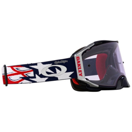 Masque OAKLEY Airbrake MX TLD Red White Blue Wings – écran Prizm™ MX Low Light