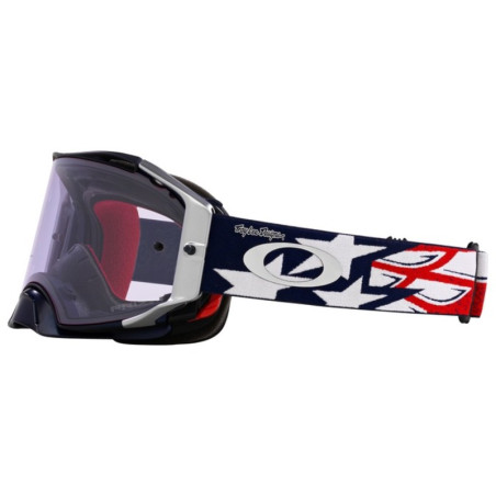 Masque OAKLEY Airbrake MX TLD Red White Blue Wings – écran Prizm™ MX Low Light