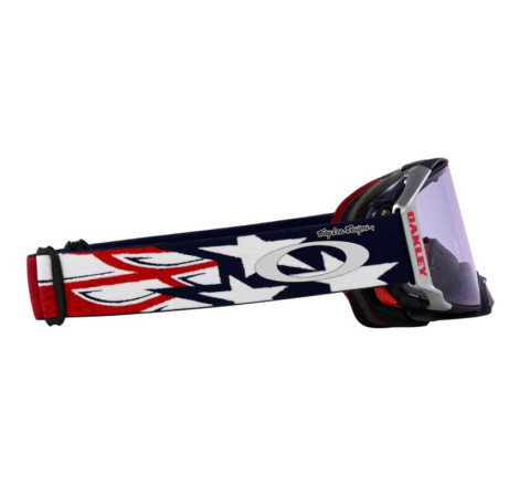 Masque OAKLEY Airbrake MX TLD Red White Blue Wings – écran Prizm™ MX Low Light