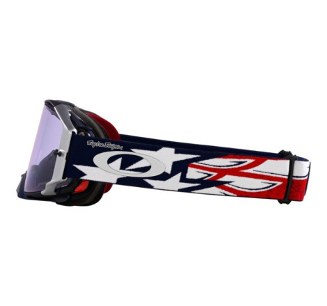 Masque OAKLEY Airbrake MX TLD Red White Blue Wings – écran Prizm™ MX Low Light