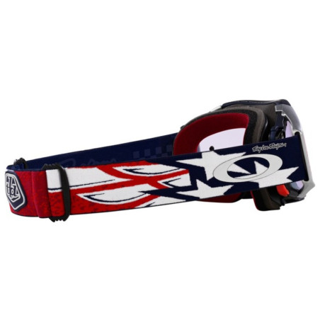 Masque OAKLEY Airbrake MX TLD Red White Blue Wings – écran Prizm™ MX Low Light