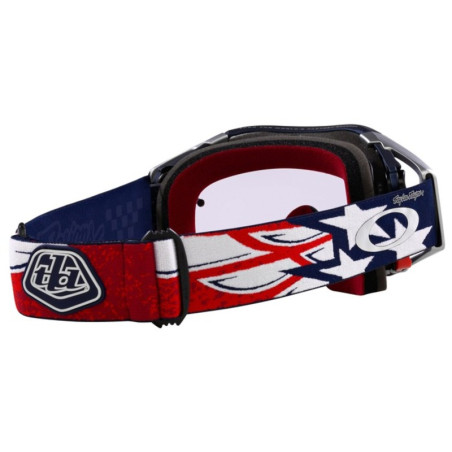 Masque OAKLEY Airbrake MX TLD Red White Blue Wings – écran Prizm™ MX Low Light
