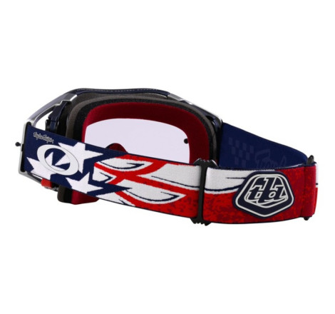 Masque OAKLEY Airbrake MX TLD Red White Blue Wings – écran Prizm™ MX Low Light