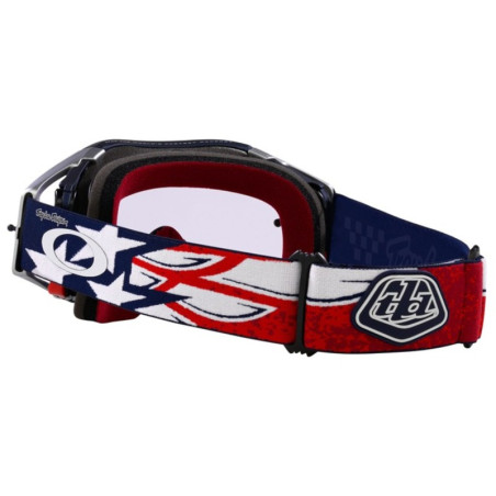 Masque OAKLEY Airbrake MX TLD Red White Blue Wings – écran Prizm™ MX Low Light