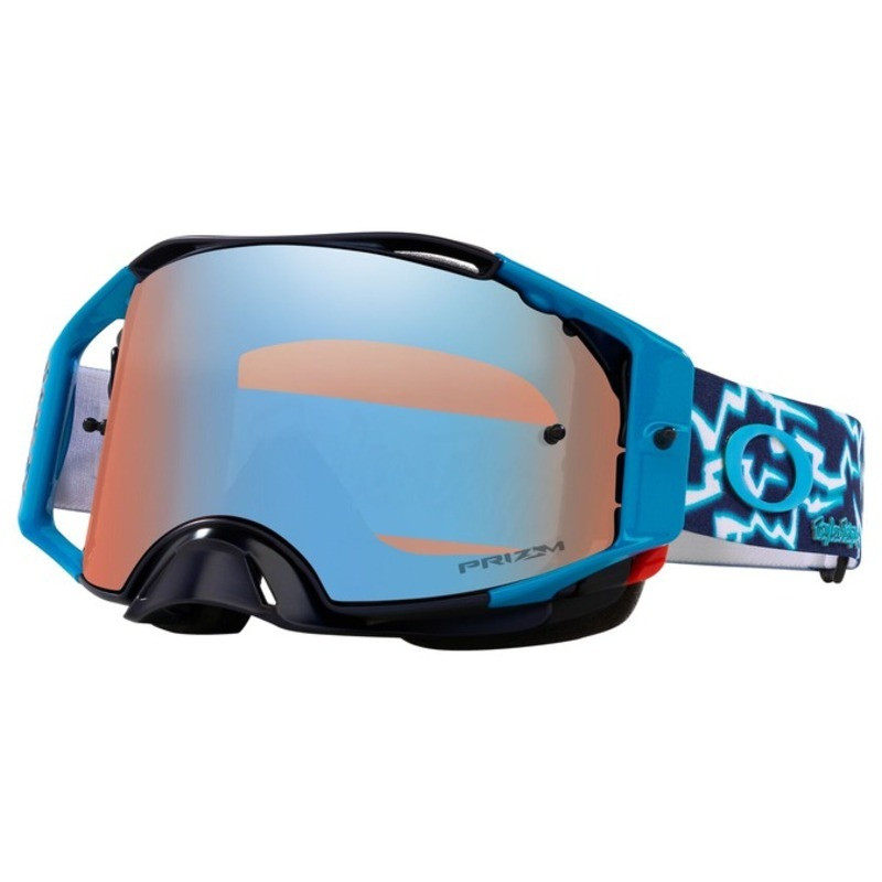 Masque OAKLEY Airbrake MX TLD Blue Lightning – écran Prizm™ MX Sapphire