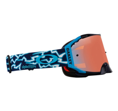 Masque OAKLEY Airbrake MX TLD Blue Lightning – écran Prizm™ MX Sapphire
