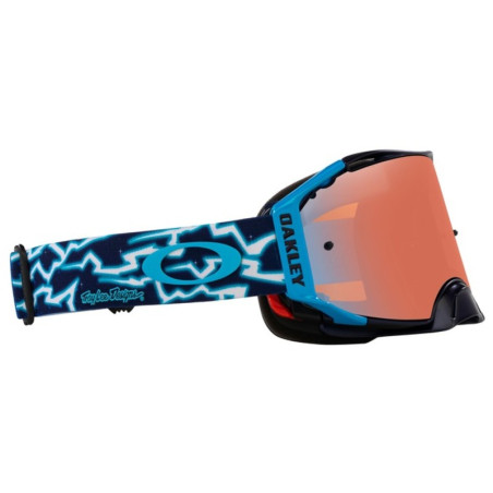 Masque OAKLEY Airbrake MX TLD Blue Lightning – écran Prizm™ MX Sapphire