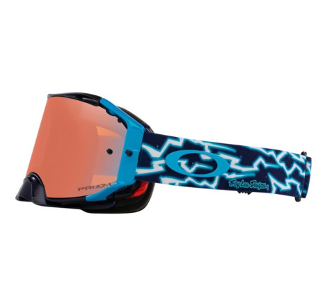 Masque OAKLEY Airbrake MX TLD Blue Lightning – écran Prizm™ MX Sapphire