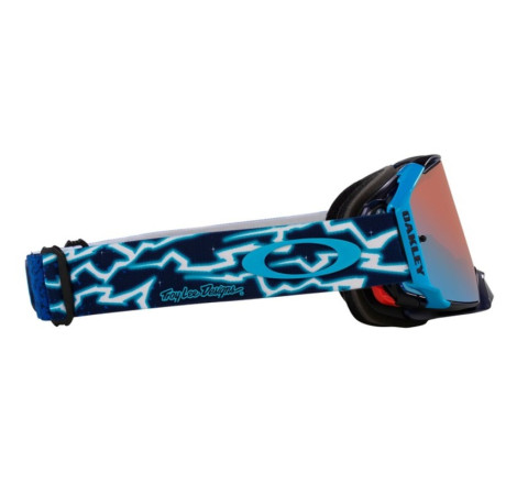 Masque OAKLEY Airbrake MX TLD Blue Lightning – écran Prizm™ MX Sapphire