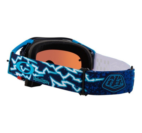 Masque OAKLEY Airbrake MX TLD Blue Lightning – écran Prizm™ MX Sapphire