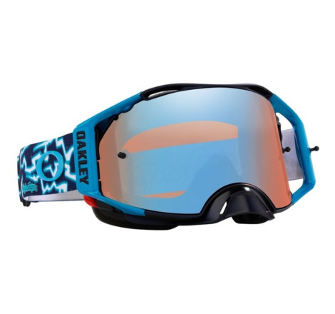 Masque OAKLEY Airbrake MX TLD Blue Lightning – écran Prizm™ MX Sapphire
